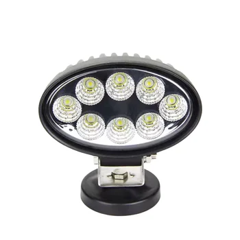 China Manufacturer 9-32V 24W 3.5 Inch Off Road Oval Led Work Light for Tractors and Vehicles