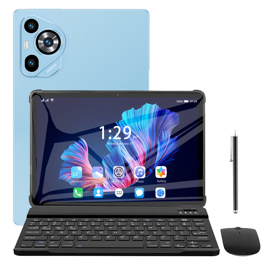 Gisentec M70 Plus - 10 Inch Tablet PC with 256GB Storage