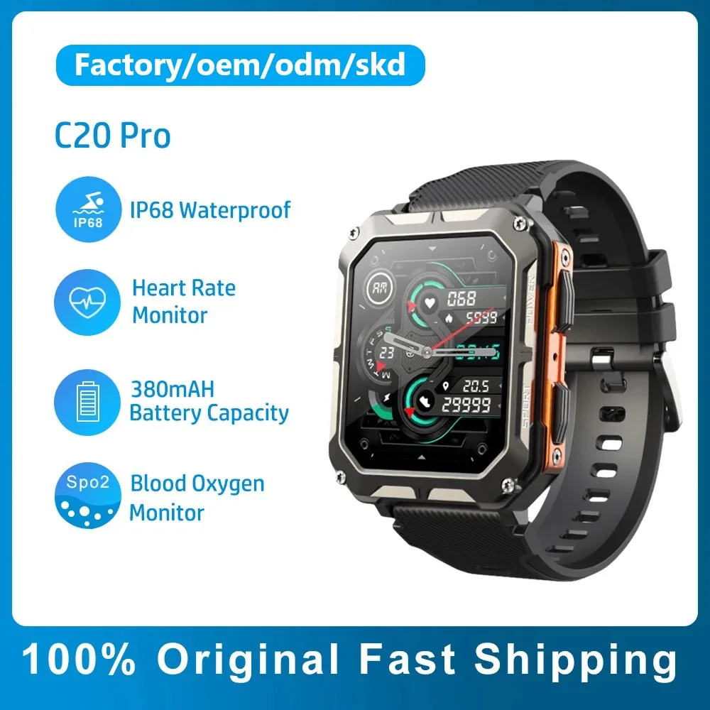 Factory C20pro Smartwatch 1.83 Inch Sport 5atm Ip68 Inteligentny ...