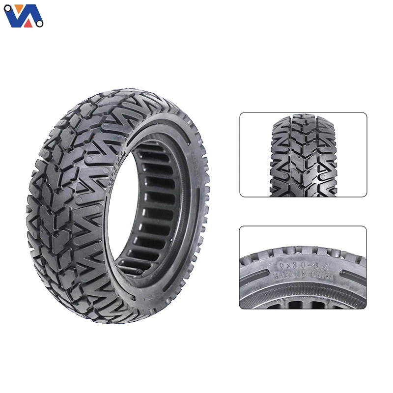 product new image eu stock scooter parts rubber 930 55 solid tire electric scooter frontrear solid tyre for kukirin g2 pro scooters-4
