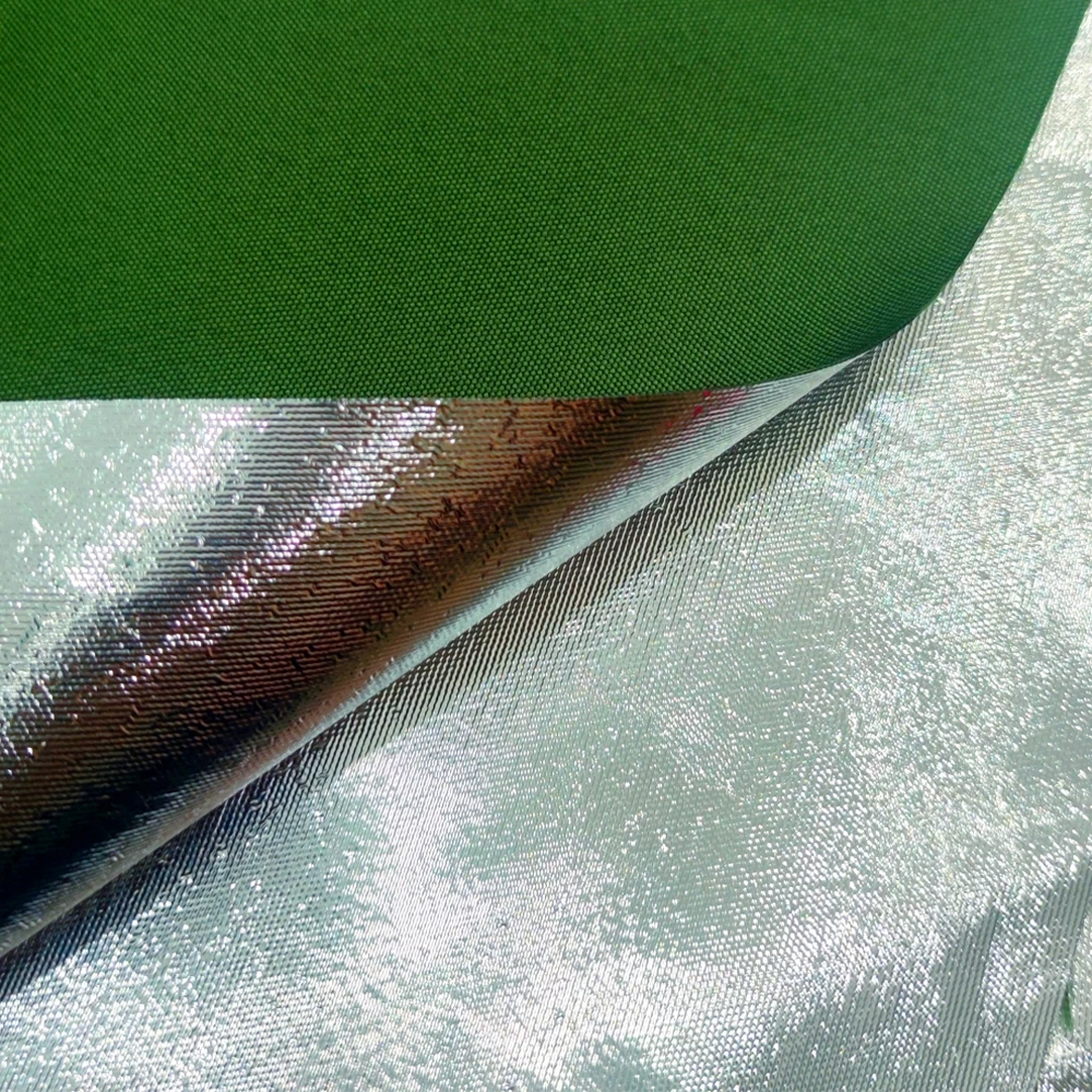 Aluminum Foil Fabric Cloth 900d Waterproof Oxford Fabric With Peva