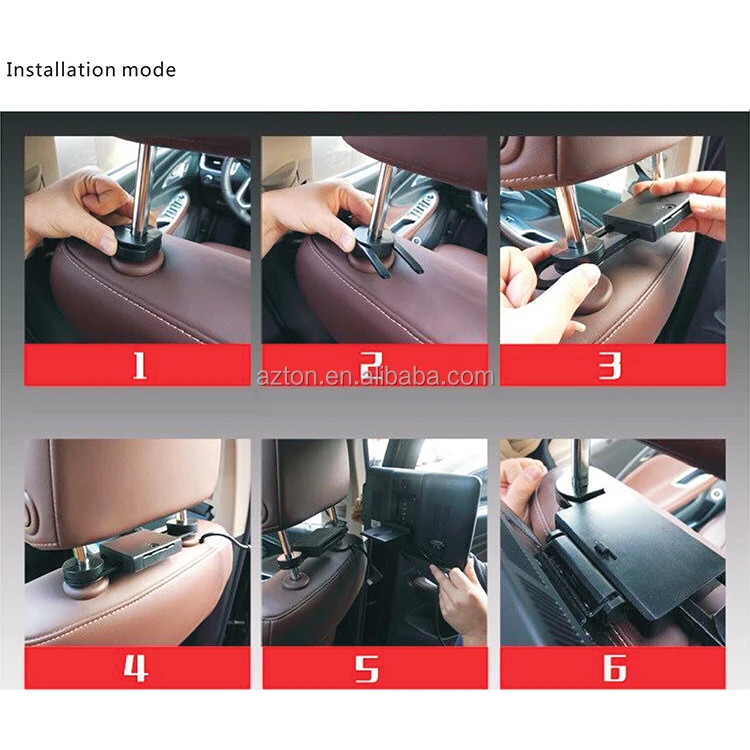 popular luxury car supplies auto headrest