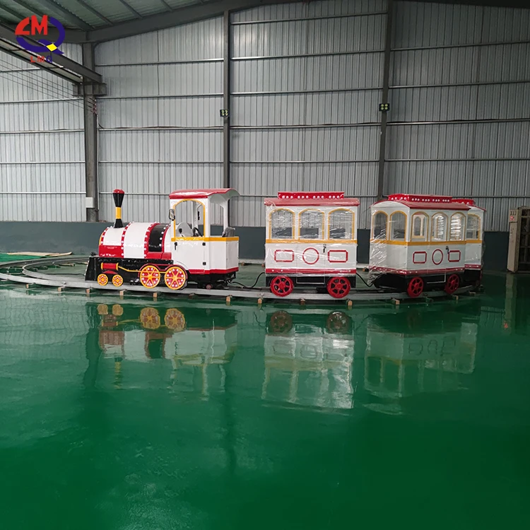 Happy Kids Games Train Track Train Playground Amusement Park Rides