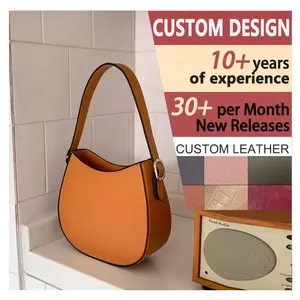 New Arrivals Women Handbags Luxury PU Leather Hand Wristlet Bag High-End Quality Designer Fashion Lady Shoulder Bag