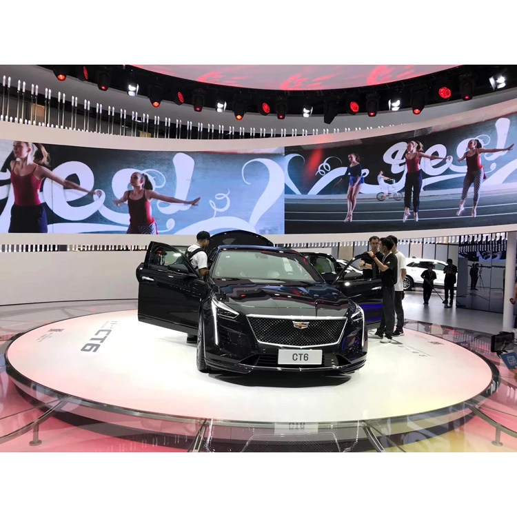 Wemet Rotating Car Display Garage Car Turning Plate Rotating Car Podium for Sale