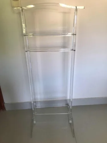 Chinese Factory Direct Customized Clothes Rack Stand Acrylic Valet Coat Stand
