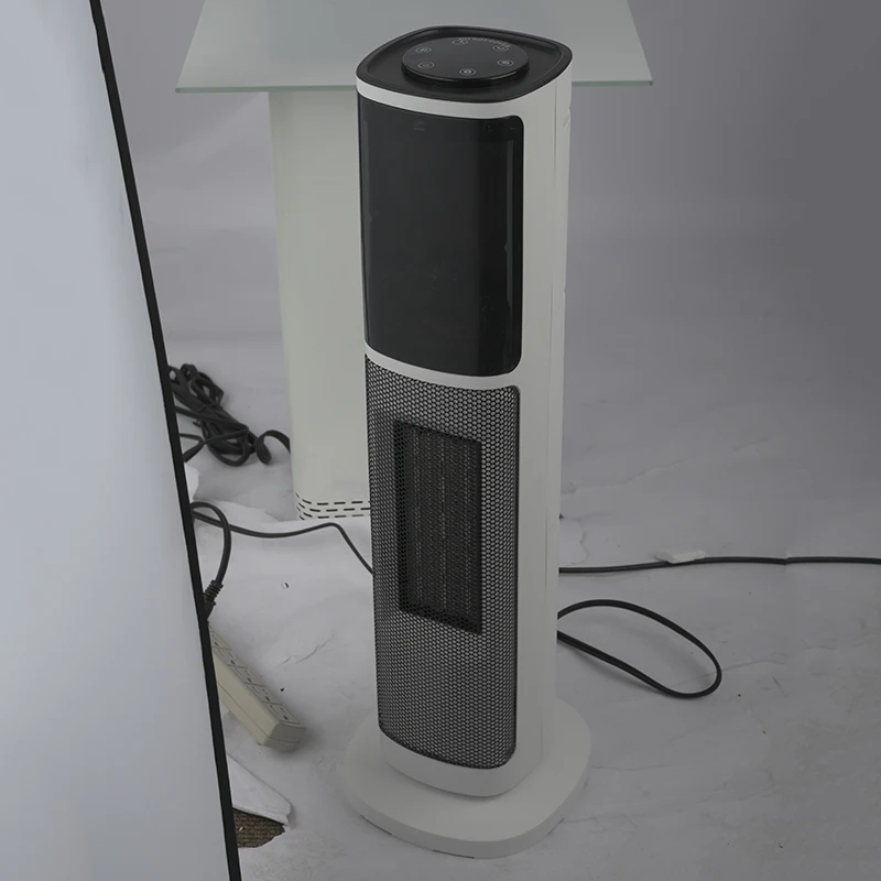 Konwin Portable Ptc Ceramic Household Space Air Hot Electric Tower Fan