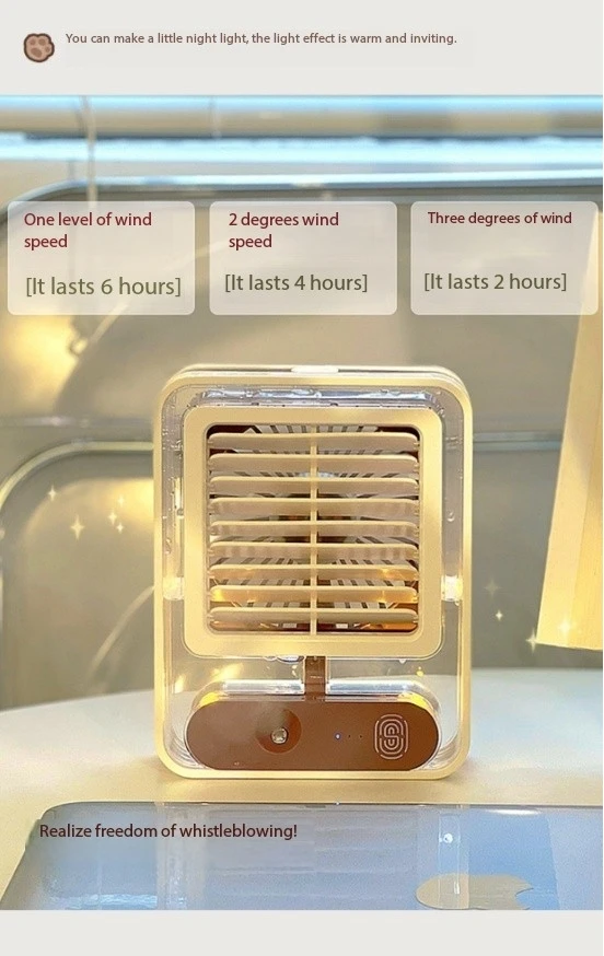 Portable Air Conditioner Fan Household Air Cooler And Humidifier_voghion.com