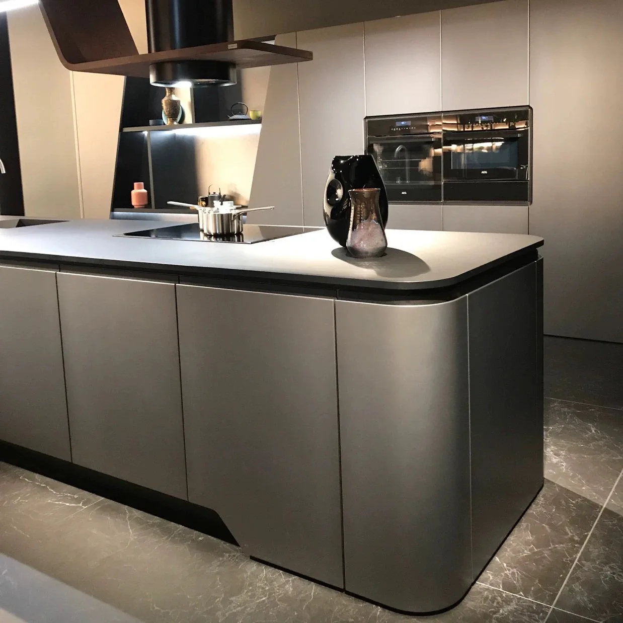 Kelen 2025 Luxury Custom Furniture Island Manufacturer Modern Cupboard Designs Home and Kitchen Cabinet