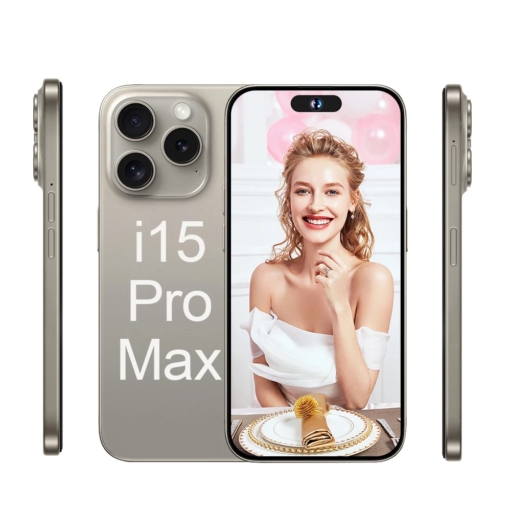 Slimoro Original i16 Pro Max Cell Phone Smart Phone Cheap Telefon Gaming Mobile Phone i15 16 14 13 Android Feature 5G Smartphone