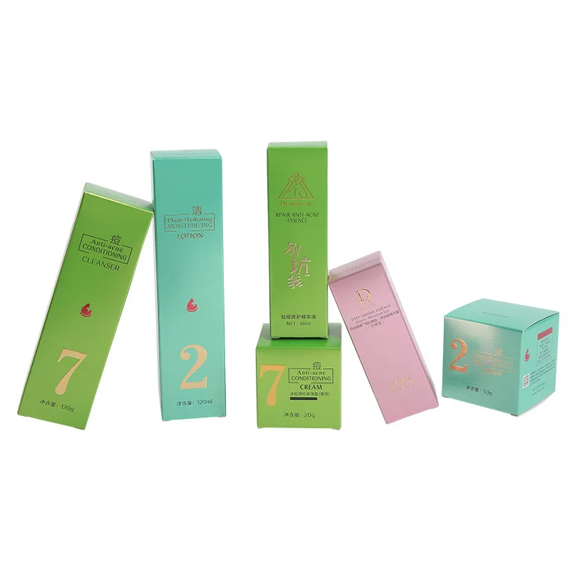 Creative Design Making Custom Paperboard Body Cream Cosmetic Box No Minimum Order