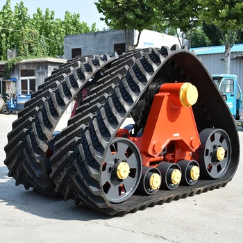 R230 1076 Rubber Track Conversion System Crawler Tracked Vehicle Chain ...