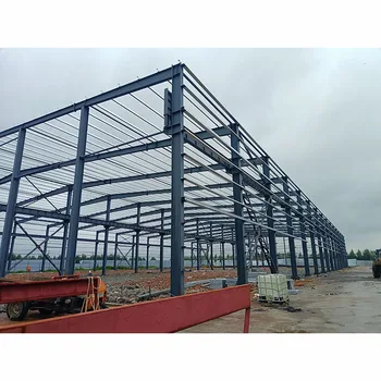 Modular Prefabricated Steel Structure Modern Design Prefab steel Building Workshop  Garage Storage Modern hanger design