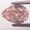 2ct VS2แฟนซีสีน้ำตาลชมพูเพชรธรรมชาติ