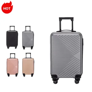 Custom 24-Inch Travel Suitcase for Adults Large Capacity PC Student Luggage Silent Spinner Wheels TSA Lock Carry-Ons for Export