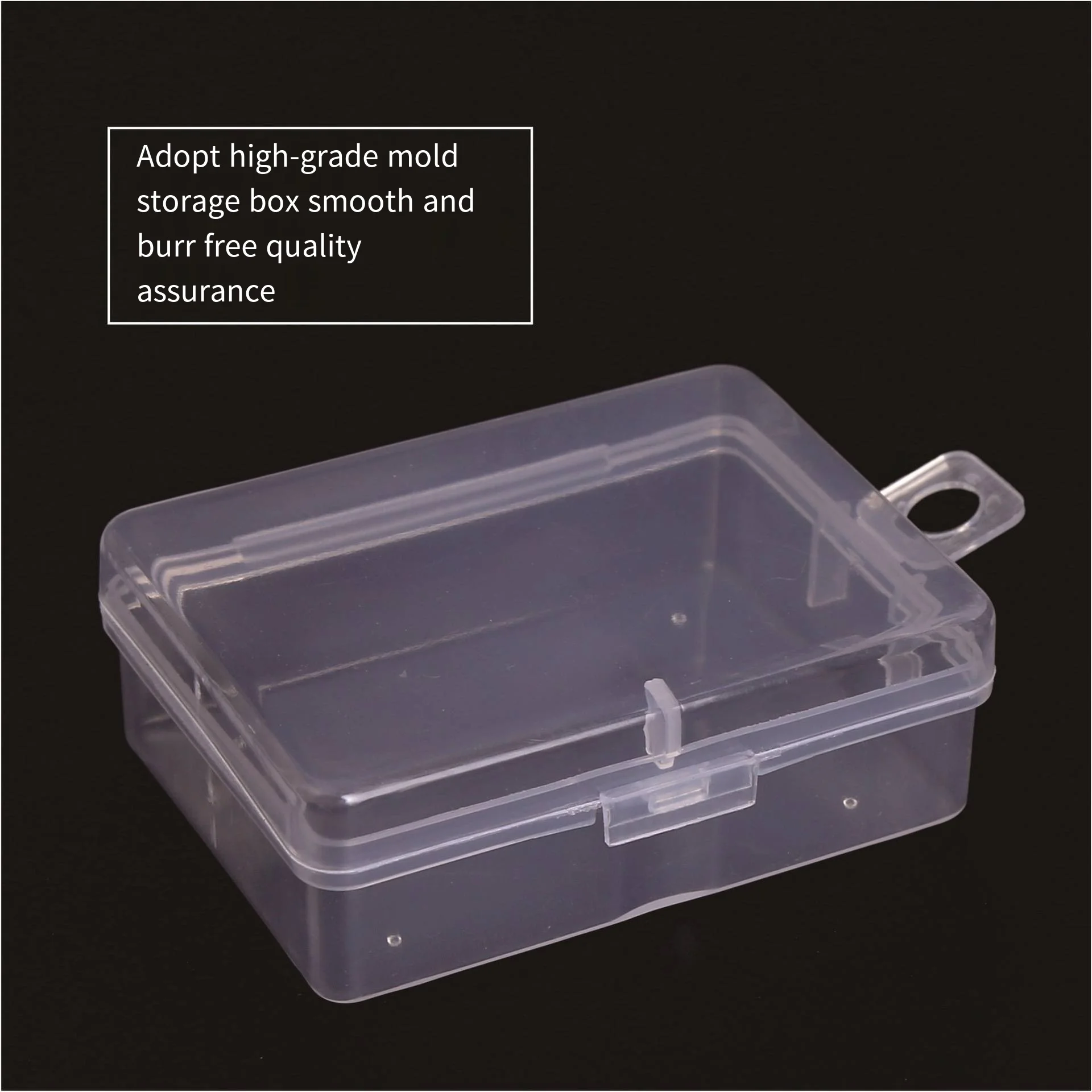 General packaging box Small pp storage Transparent plastic packaging wholesale jewelry box display box supplier