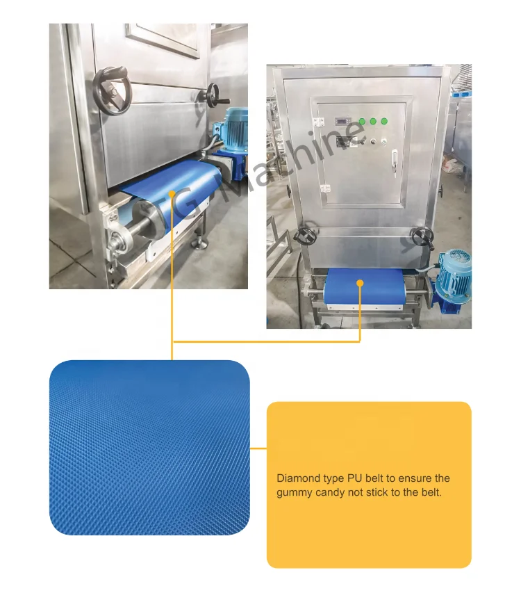 Deposit Gummy Bear Machine Small Gummy Candy Machine Gummy Candy Making Machine and Production Line