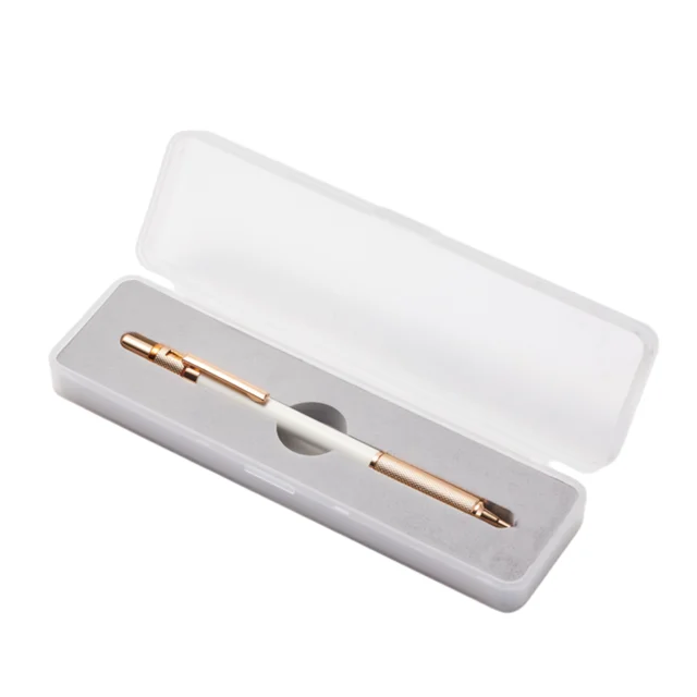 Creative  Metal mechanical  Pencil set with Macaron PP case for  Student Gift comfortable writing.