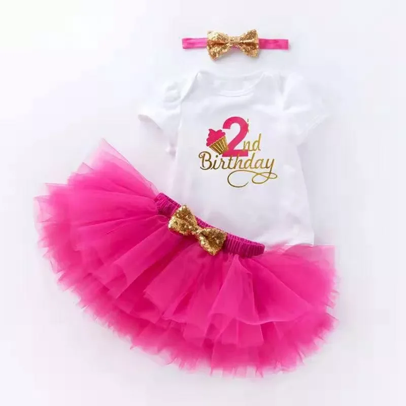 Birthday Dress 1 Year Old Girl New Born Baby Girl Dress Summer Clothes