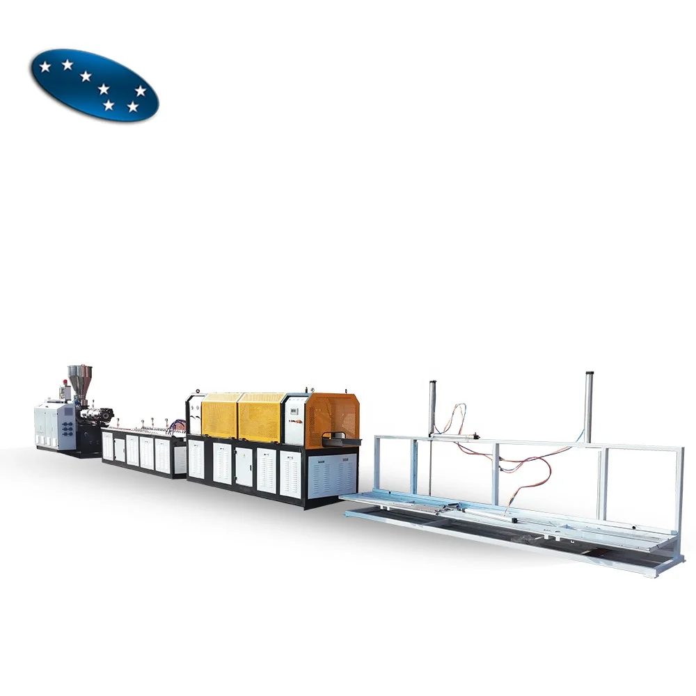 PVC Window Profile windows Sill Extrusion Line WPC Door Board Door Frame Profile Making Machine for Sale