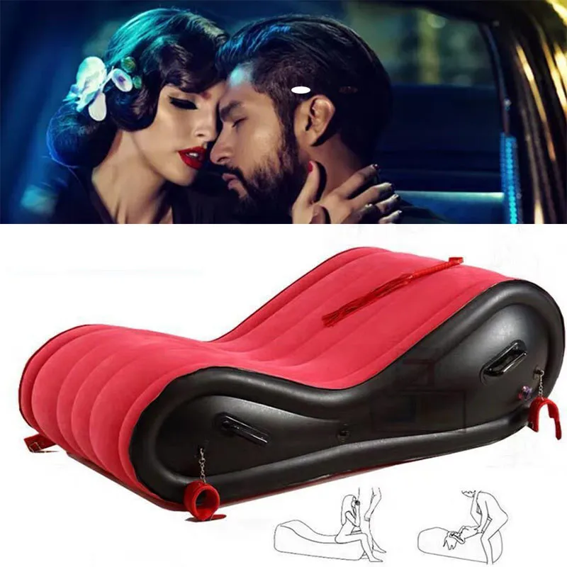 For Living Room Sex Sofa Bed Pvc Sex Furniture Air Cushion Bdsm Sexy Chair For Couples Chaise 6583