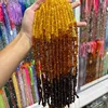 12 Gradient Rainbow 4-6mm 35cm