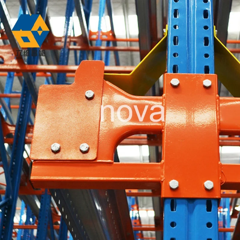 product one stop solution rgv forklift rgv radio shuttle rack steel storage rack equipment warehouse radio shuttle pallet racking system-8