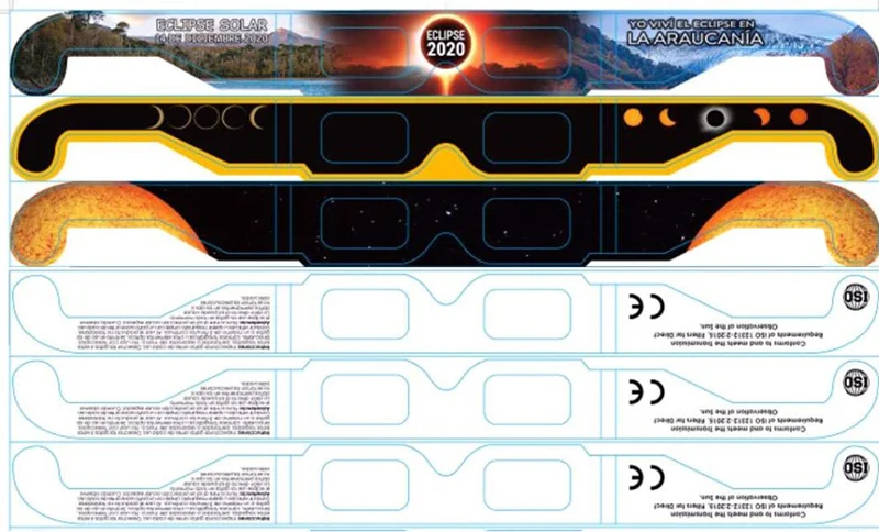 Random Style Sample Free Solar Eclipse Glasses Wholesaler ISO Certified Custom Logo Supplier Solar Eclipse Glasses