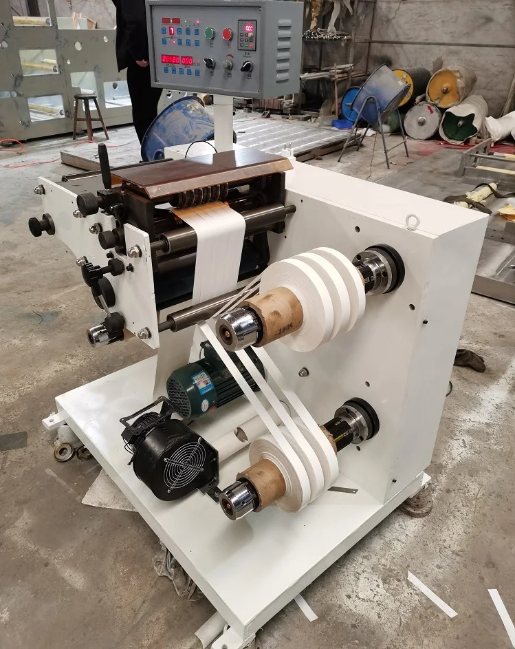 320mm Bopp Film Adhesive Label Slitting And Rewinding Machine Paper