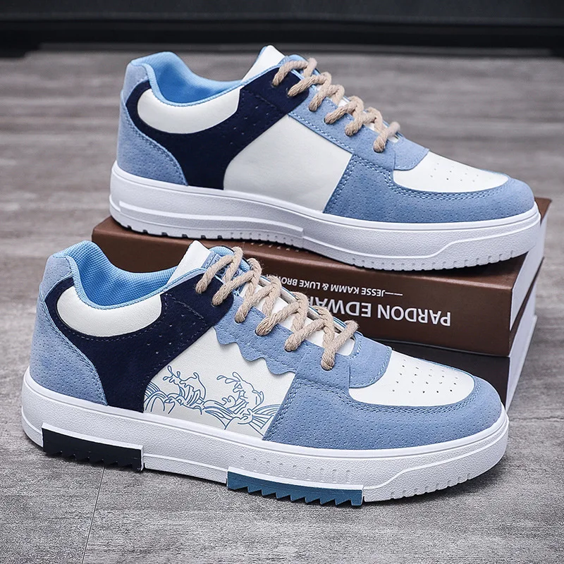 New men's student board shoes men low-top casual all match small white Light shoes men fashion shoes