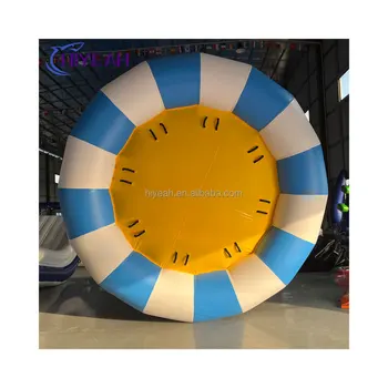 Customized Wholesale Price Crazy Towing Game Inflatable Rotate For Water Sport Games Gyro
