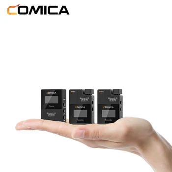 COMICA BoomX-D PRO 2.4G Dual-channel On-board Recording Wireless Microphone Widely Compatible With Camera Camcorder Smartphone detail image