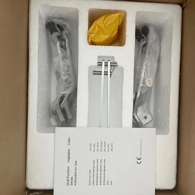 Die Cast Aluminum Housing Stainless Steel Blade Manual Onion Slicer - Image 5