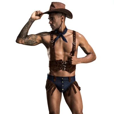 Wholesale Ebay 2021 Summer Sexy Denim Clothes Nightclub Gay Sexy Uniform Men's Sexy Underwear Men's Sexy Lingerie Wholesale Ebay 2021 Summer Sexy Denim Clothes Nightclub Gay Sexy Uniform Men's Sexy Underwear Men's Sexy Lingerie