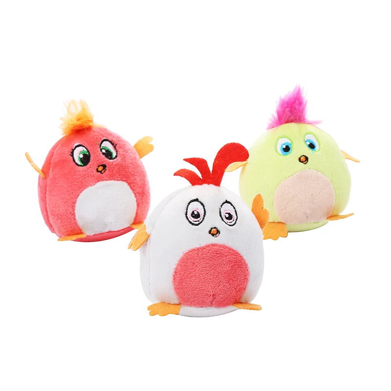 vibrating bird plush