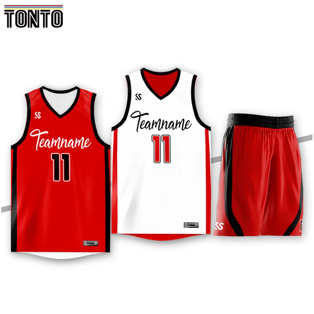 Men Basketball Jerseys Jersey Shorts Set Custom Reversible Buy