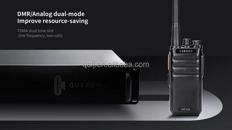 Quansheng waterproof IP67 two way radio DMR AES256 encryption radio walkie talkie