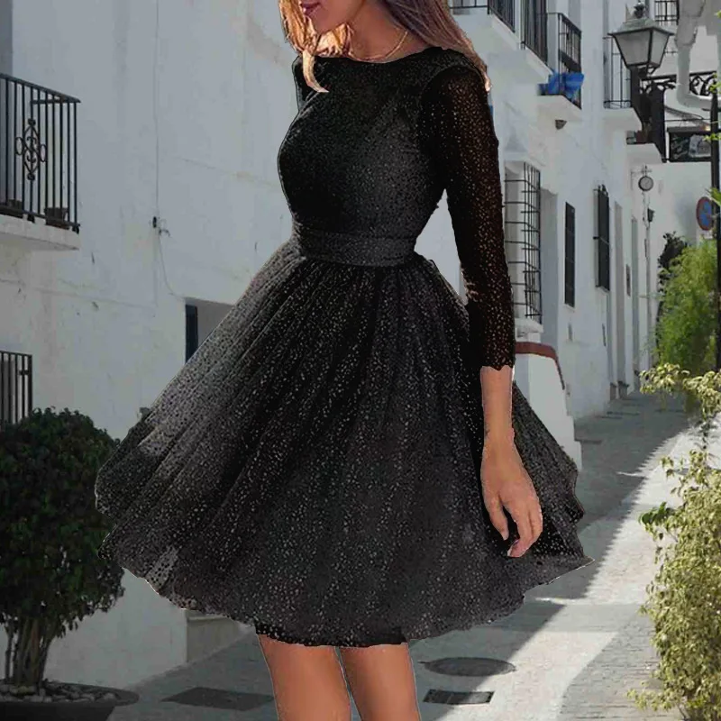 Wholesale Mesh Ladies Dress Women'S Evening Dresses Party Dresses Wholesale Mesh Ladies Dress Women'S Evening Dresses Party Dresses