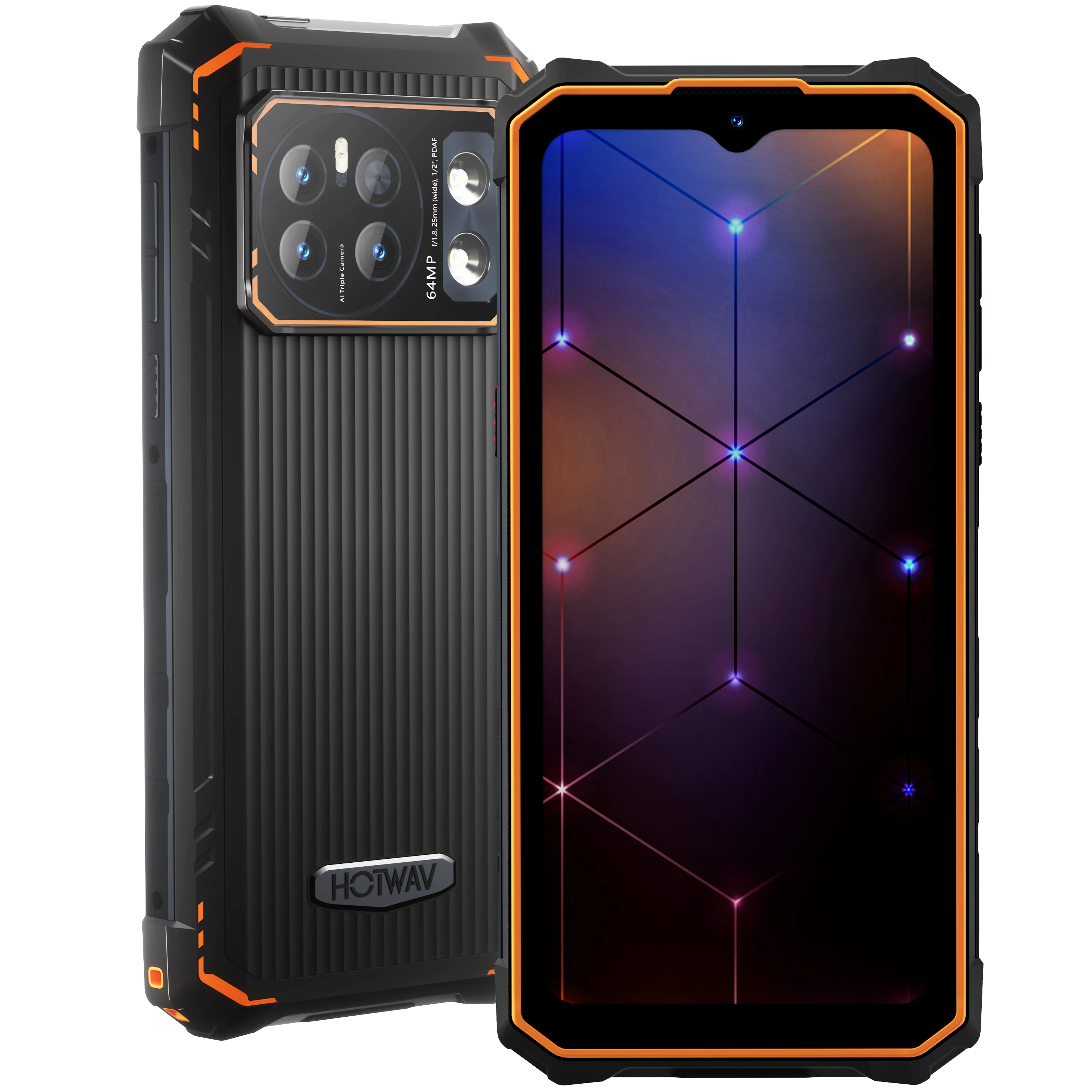HOTWAV Cyber 13 Pro Rugged Smartphone – 10800mAh, 20GB RAM, 256GB ROM, Unlocked
