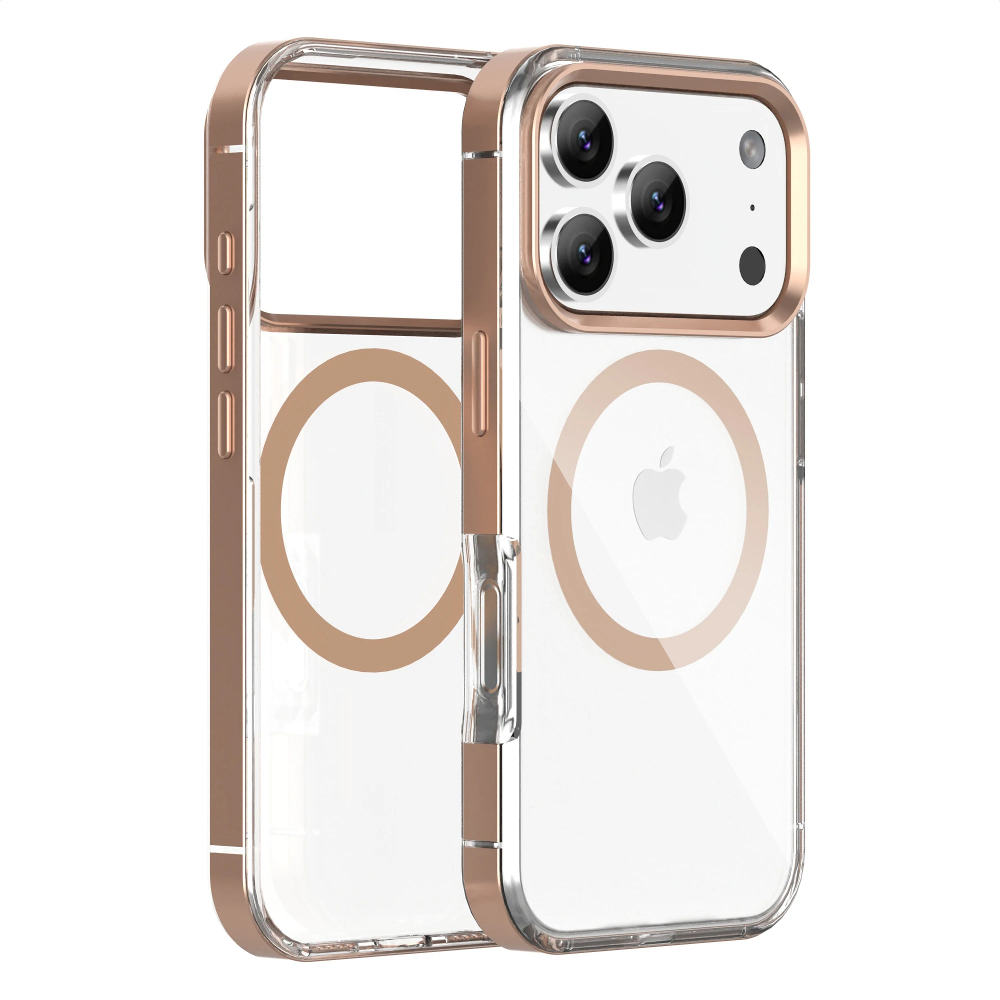 Luxury Aluminum Metal Bumper Case for Iphone 17 Pro Max