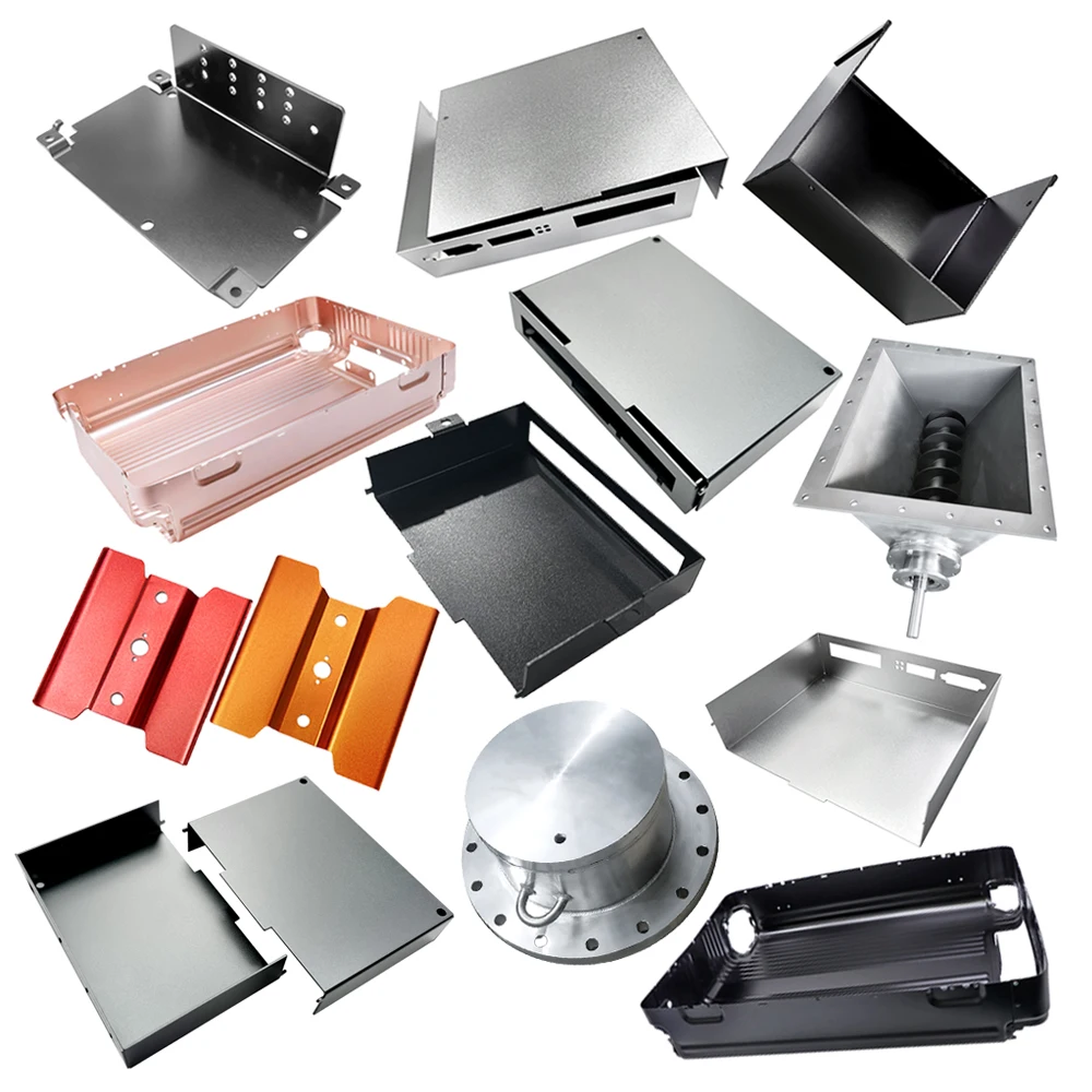 Customized Aluminum Metal stainless steel bottom housing Metal Stamping parts metal sheet cutting machine factory