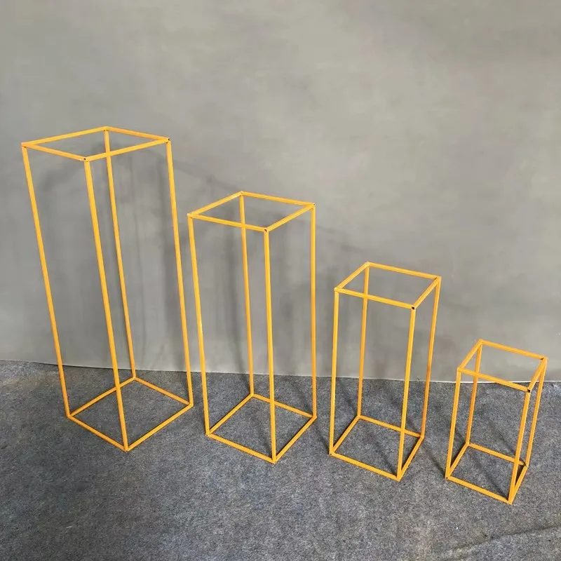 Customizable 40cm 60cm 80cm 100cm High Metal Luxury High Quality White Decorative Flower Stand Wedding Table Ornaments - Image 5