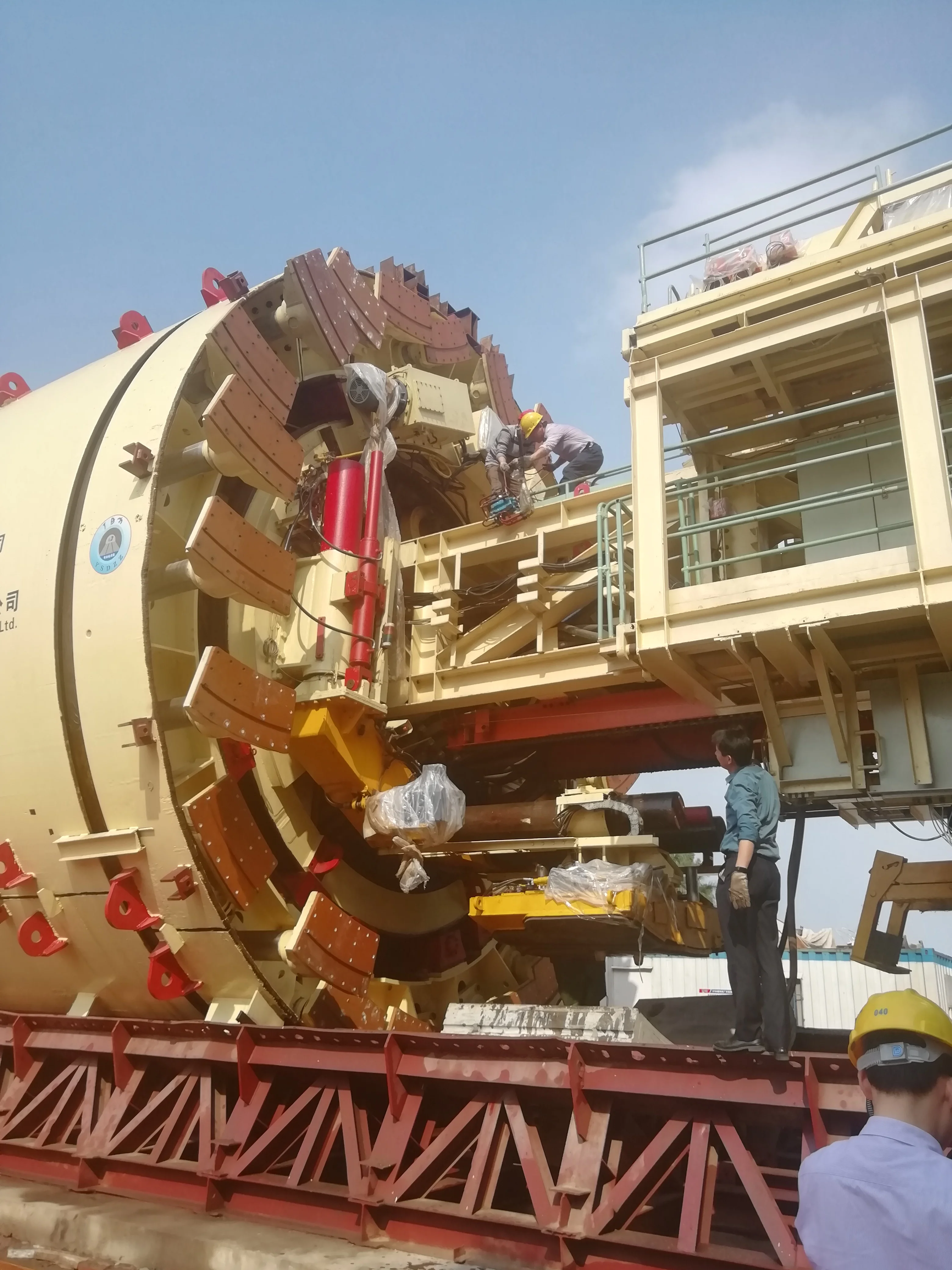 TBM Subway and Highway Tunnel Construction Used Tunnel Boring Machine