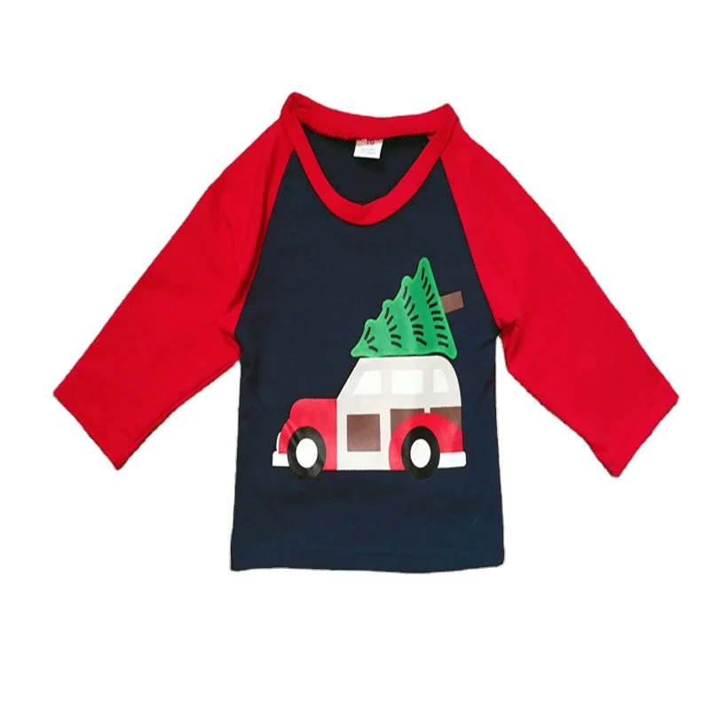 camisa estampada natal