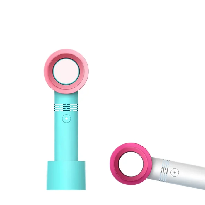 
Портативный мини-вентилятор, летнее охлаждение воздуха, перезаряжаемый беслопастной мини-вентилятор usb для телефона 