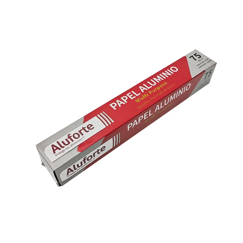 75SQ.FT. Пищевая фольга рулон алюминиевой фольги кухонная упаковка для пищевых продуктов гигантский Оловянная цена 45 см x 15 24