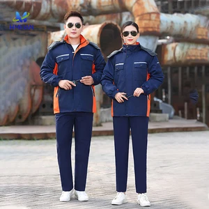 Work Suit Long Sleeve Worksuits Custom Workwear Industrial Uniform Work Uniforms