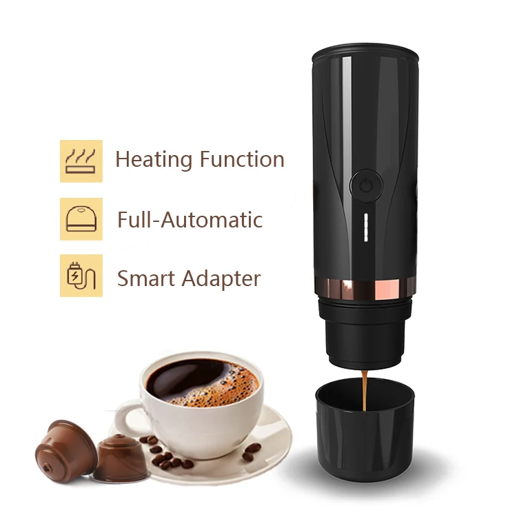 Electric Heating Portable Coffee Machine】T-Colors Heating