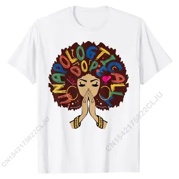 Melanin Strong Afro Woman Queen Black History Month Gift T-Shirt Tshirts Fitted Custom Cotton Mens Tops T Shirt Print
