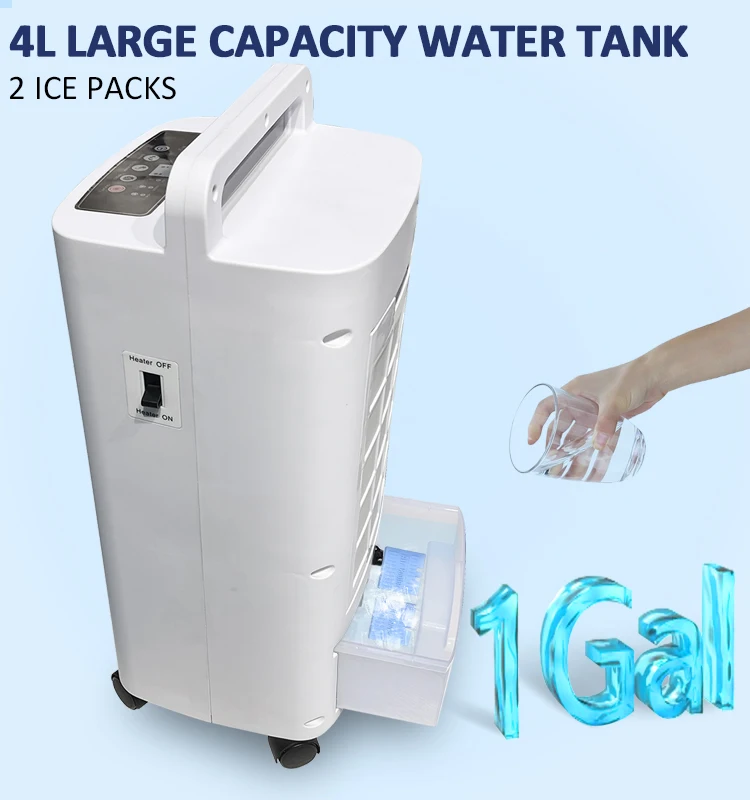 12v Dc Evaporative Air Cooler Fan New Remote Control For Household Car ...